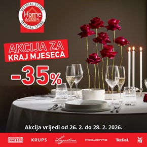 AKCIJA ZA KRAJ MJESECA u Home&Cook